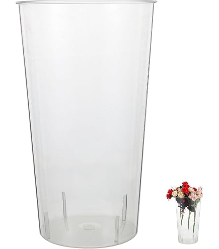 Acryl Blumenvase Zylindrisch – 40 Cm Hoch, 9 Cm Durchmesser, Transparent & Bruchfest