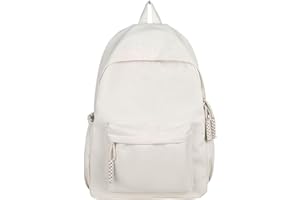 Copbopwn Kids Backpacks for Boys and Girls - Waterproof Rucksack, Solid Color School Backpack, Casual Day Pack for School, Travel - Lightweight