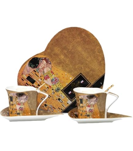 Goebel Tazza Da Caffè 'Il Bacio' Di Gustav Klimt – Porcellana, Collezione Artis Orbis