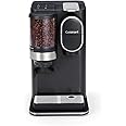 Cuisinart Single Cup Coffee Machine, Ground and Brewed, Single Serve Filter Coffee, Built-in Stainless Steel Cone Grinder, 3 Cup Sizes, Reusable Filter Capsule, Black