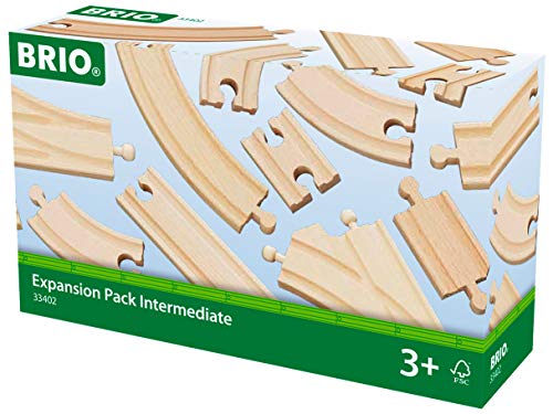 BRIO World  - 33402 - COFFRET EVOLUTION INTERMEDIAIRE -16 RAILS