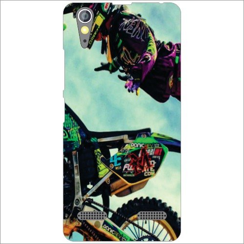 Lenovo A6000 Plus Back Cover - Bike Jump Designer Cases