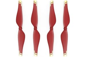 DJI Tello Iron Man Edition – szybkomocer, 1 para, 2 x śmigło, kompatybilne z dronem DJI Tello Mini – czerwony