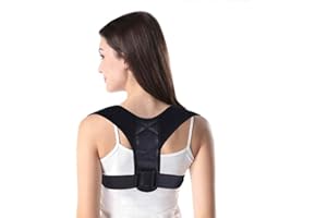 DOACT Korektor postawy ciała, korektor postawy ciała, dla kobiet i mężczyzn, prosta nogawka z paskiem do tyłu, ramiona, karku