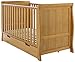 Obaby Lincoln Sleigh Cot Bed - County Pine