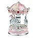 Tonsee® Merry-Go-Round Music Box Christmas Birthday Gift Carousel Toddler Toys (Pink)