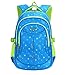 Produktbild Teenager Mädchen Jungen-Schule-Beutel-Sternchen-Rucksack Wasserdichte Oxford Fabric Rucksack (Himmelblau)