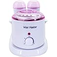 Depilatory 200g Wax Roller Wax Cartridge and Electric Hot Paraffin 600cc Wax Warmer Heater for Men Women Spa Bath Body Facial Hair Removal