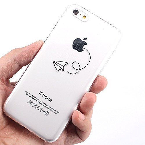 JIAXIUFEN tel fono Caso Cubrir Volver Piel Protectora Shell Carcasas Funda para iPhone 5C - Divertido Caprichoso Dise o Paper Airplane reviews JIAXIUFEN tel fono Caso Cubrir Volver Piel Protectora Shell Carcasas Funda para iPhone 5C - Divertido Caprichoso Dise o Paper Airplane