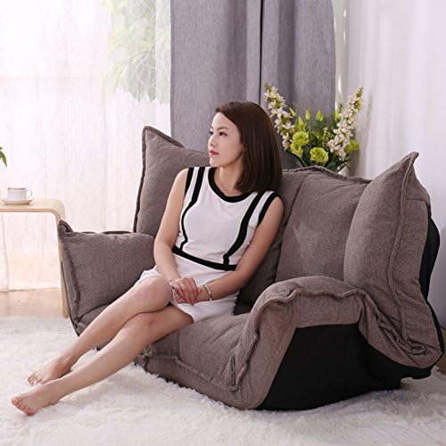 Private home textiles Tatami floor lazy sofa casual lounge chair folding couch-beds recliner -A