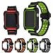 Produktbild LYX1,Uhrenarmband Armband kompatibel mit Apple Watch Armband 42mm 44mm, integriertes Anti-Fall-Silikonband Ersatzriemen für iWatch Apple Watch Serie 4, Serie 3, Serie 2, Serie 1 Dekoration