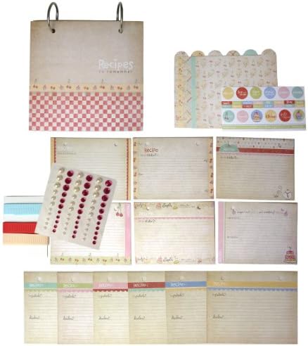 Melissa Frances Recipe Album Kit, Retro