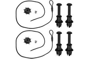 UENXRXE 2 Stück Kofferraum Halteband, 4Pcs Hutablage Clips, Hutablage Auto Universal Haltebänder Kofferraumabdeckung Band Halterung Für Den Kofferraum Zubehör Für Vw Golf 6 5 4, Mk6, Mk5(Schwarz)