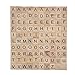 Produktbild TILY Hölzerne Scrabble Fliesen Voller Satz von 100, Scrabble Buchstaben Für Fertigkeiten, Brettspiele, Schmucksache-Herstellung Kasten VARNISHED FLIESEN