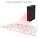 Produktbild Bluetooth Wireless Virtuelle Tastatur mit Built in Powerbank Projektion, Maus für iPad iPhone Tablet PC Notebook