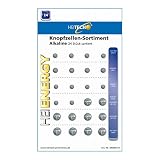 ROLLER Knopfzellen-Sortiment - 24 Stück - Alkaline