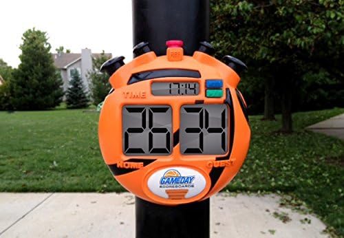 GameDay Basketball Scoreboard for Kids Portable Driveway Basketball Poles