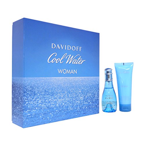 Davidoff Cool Water Woman Eau de Toilette Spray Gift Set 50 ml