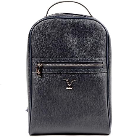 V 1969 Italia Mens Backpack Blue DUBAI - Model:7020 ECO POLAR BLU - Made in: ITALY