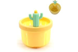 HJIAMA Filtro Lavandino Cucina, Filtro Anti Intasamento con Pulsante, Sink Drain Strainer Carino e Fresco, Filtro Lavandino per Maggior Parte Lavelli Cucina Comuni, Giallo