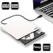 Ploveyy External DVD Writer Portable Ultra External USB 3.0 CD-RW DVD-RW Burner Writer External DVD Drive for Laptops Notebook Desktop PC White RS.4281.00