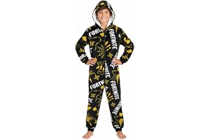 Get Trend Overall, pyjamas för pojkar, tonåringar, långärmad pyjamas i fleece, sovkläder med dragkedja, myskläder, gåvor till pojkar