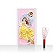 Produktbild Türtapete selbstklebend 91x211 cm PREMIUM PLUS Tür Fototapete Türposter Türpanel Foto Tapete Bild - DISNEY Die schöne und das Biest Kindertapete Prinzessin Schloss - no. 1081