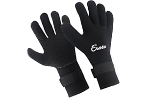 Erato Guanti da surf, guanti da immersione in neoprene da 3 mm, guanti termici da immersione antiscivolo