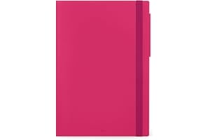 Legami - Agenda Giornaliera Large 2026, Raspberry, 12 Mesi, Chiusura con Elastico, Diario da Gennaio 2026 a Dicembre 2026, in Carta FSC Certificata, 17 x 24 cm