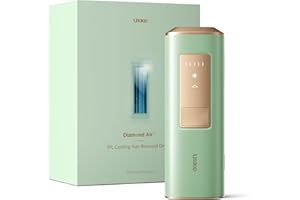 ‎ULIKE Ulike IPL Geräte Haarentfernung Laser Damen/Herren, Dauerhafte Schmerzlose Haarentfernungsgerät mit 1000,000 Lichtimpulse, für Körper Gesicht und Bikini Grün