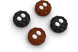 JINGDU Kappen Kompatibel mit Nintendo Switch Joystick,Weiche Silikon Thumb Grip Niedlich 4D Analog Stick Abdeckung für Switch/Switch OLED/Switch Lite,Briquette