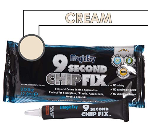 MagicEzy - ripara scheggiature in 9 Secondi, Colore: Bianco ostrica