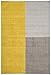 Produktbild Moderner Designer Teppich Blox Rug 160x230cm Mustard Gelb 100% Wolle
