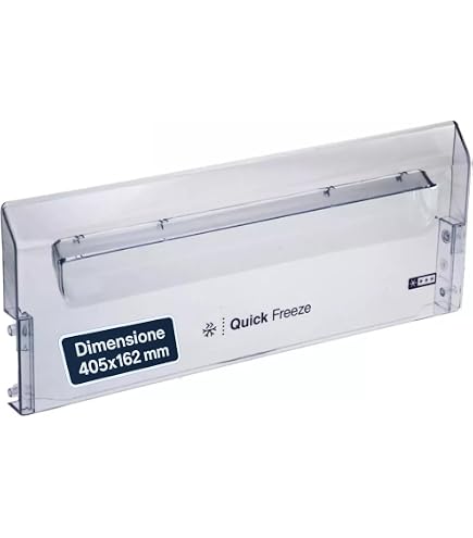 Sportello Anteriore Per Congelatore Electrolux - Misura 396 X 174 Mm, Compatibile Con Modelli CI3301DN, EUC2244AOW, Ecc.
