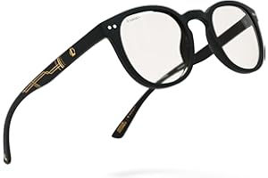 Horus X • Okrągłe okulary z niebieskim światłem League of Legends Edition | Okulary komputerowe do ekranów: przeciw zmęczeniu i odprężeniu oczu | dla mężczyzn i kobiet