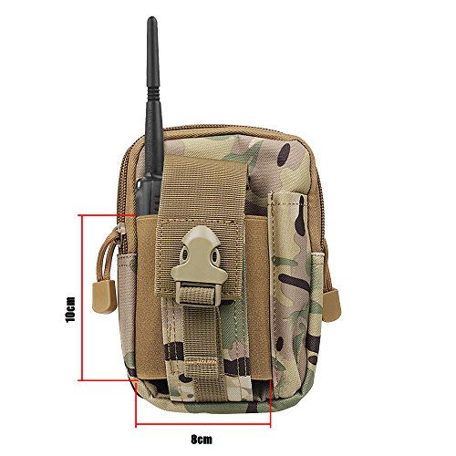 xhorizon® Armee Camo Tasche Für Handy Haken Schleife Gürteltasche Halfter Hülle Beutel - 2