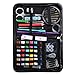Produktbild Nähset Klein, AOBETAK Sewing Kit mit über 130 Nähen Zubehör (inkl. Stickerei Schere; Nadeln; Faden;etc.) Mini Leder Tuch Nähset fit Nähmaschine für Kreuzstich Anfänger, Erwachsene, Kinder, Reise