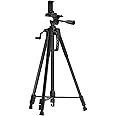 Amazon Basics 67 Inch (170CM) Tripod for DSLR, Camera | Operating Height: 5.57 Feet| Maximum Load Capacity up to 5kg | Portable Lightweight Aluminum Tripod 360 Degree Ball Head | Carry Bag (Black)