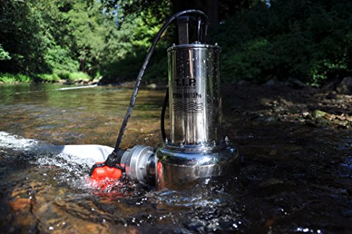 T.I.P. 30171 Schmutzwasser Tauchpumpe Edelstahl Extrema 500/13 PRO, bis 30.000 l/h Fördermenge - 8