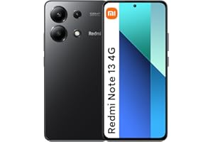 Xiaomi Redmi Note 13 Téléphone 4G 120 Hz Écran AMOLED 6,67" 6 + 128 Go sans contrat, processeur Snapdragon 685 et triple caméra 108 MP Batterie 5000 mAh Charge rapide 33 W (version européenne noir)