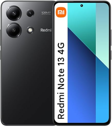 Xiaomi Redmi Note 13 Global Edition - 8GB RAM, 512GB, Schermo 6.67" AMOLED 120Hz, Fotocamera 108MP, Batteria 5000mAh