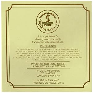 Taylor of Old Bond Street 100g Sandalwood Herbal Shaving Soap Refill - Image 2
