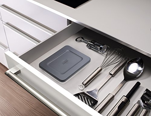 Joseph Joseph 20104 Prism 4-in-1-Kastenreibe mit Auffangbehälter und Deckel, Edelstahl, grau, 15.5 x 19 x 5.5 cm - 10