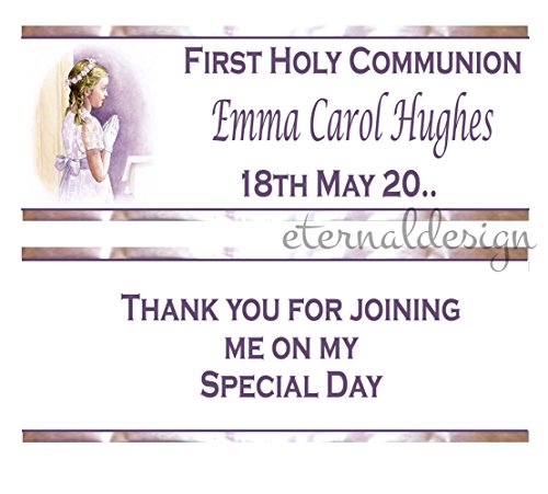Eternal Design 7 x Personalised 1st Holy Communion Kit Kat Wrappers CMKK20
