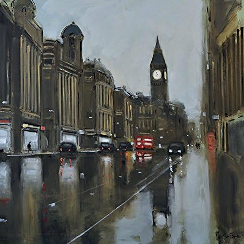 Jon Barker John Butler "Cat" Canvas Print, Multi-Colour, 40 x 40 cm