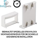 Vorteilspaket – magnetisches Schrankschloss und Schubladensicherung 15 Stück + 3 Schlüsseln. UVP 40€ erste 50 Kunden nur 19€! unsichtbare Kindersicherung für Schränke, Schubladen! - 2