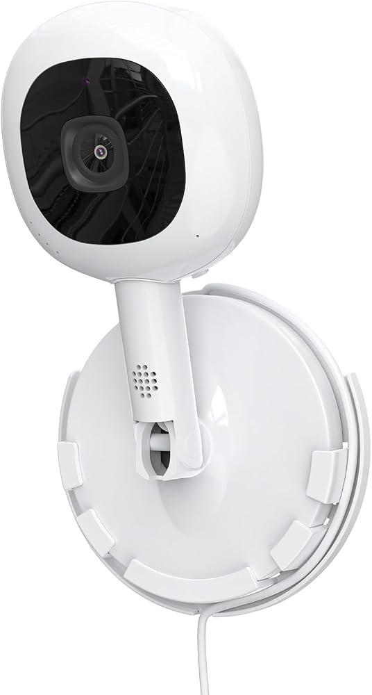 Koroao Nanit Pro Akıllı Bebek Monitörü ve Esnek Stand ile Uyumlu Duvara Montaj Tutucu (Beyaz)