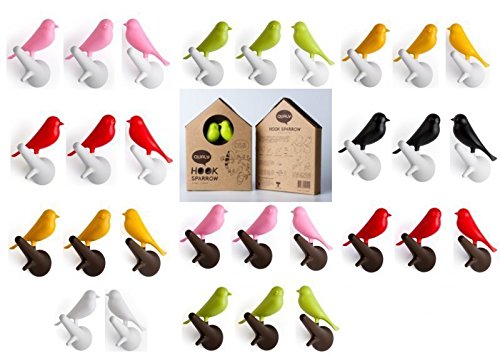 Qualy QL10088W-W Wandhaken 2 Stück / Pack Hook Squirrel, weiß - 3
