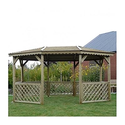 Solid Pergola Kioske Couvert 3,4mx 4,5m