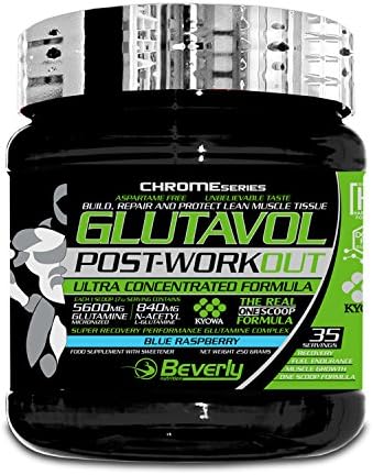 Beverly Nutrition Exclusive For ABSat40 Glutavol Post-workout Supplement - improves the protein metabolism of the body - increasing reserves of muscle glycogen - combined with carbohydrates - prevents muscle catabolism - 250g